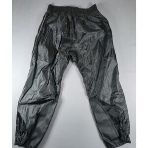 Unisex Large Motorcycle biker pants zipper expandable leg bottoms, elastic waist